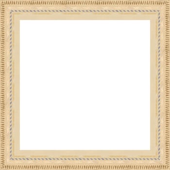 a picture frame on a white