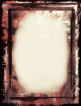 Computer designed highly detailed grunge frame  with space for your text or image. Great grunge layer for your projects.More images like this in my portfolio