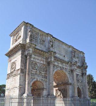 The Arch of Constantine (Arco di Costantino), Rome, Italy