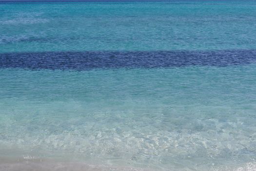 The Stintino beach in Sassari, Sardinia, Italy