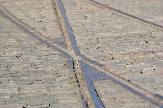 Traintrack crossing