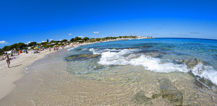 Crystal Waters of Corsica Coast in France