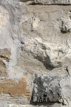 Old wall and cement