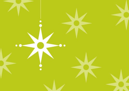 Illustration of an abstract Christmas background