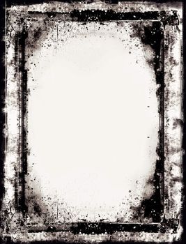 Computer designed highly detailed grunge frame  with space for your text or image. Great grunge layer for your projects.More images like this in my portfolio