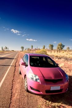 Bright and Sunny Day in the Australian Outback