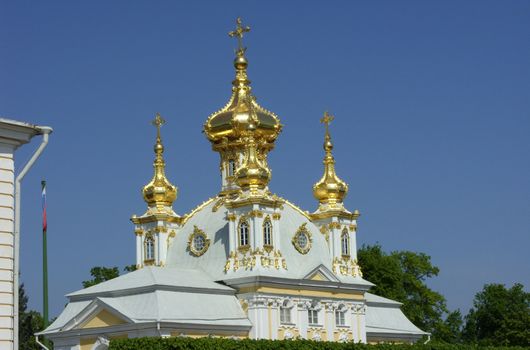 The temple which is in St.-Petersburg