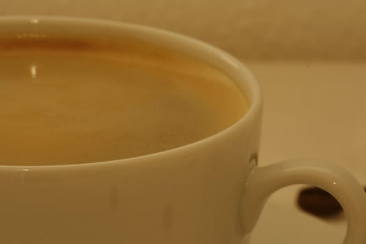 Coffee cup with coffee