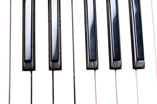 A background with a view of the pattern of piano / keyboard keys.