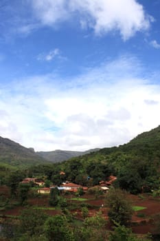 A village situated in the west Indian valley.