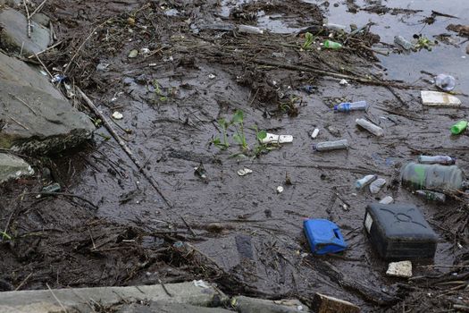 pollution of sea