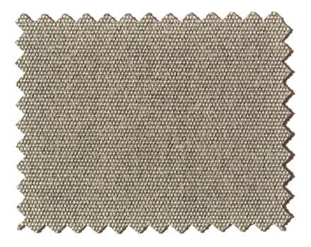 A fabric sample isolated over white background