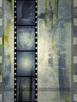 Computer designed highly detailed film frame with space for your text or image. Nice grunge element for your projects. More images like this in my portfolio