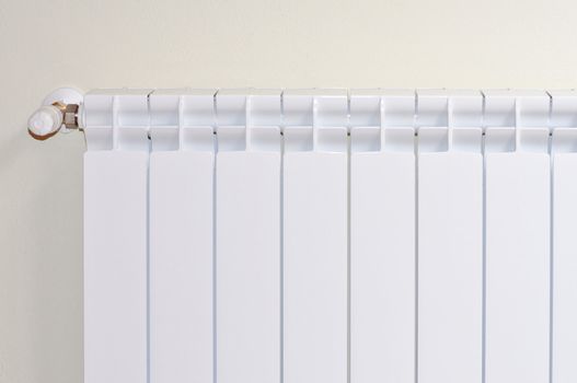 An heat exchanger radiator for room heating in buildings