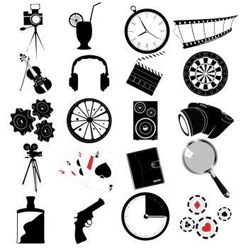 Various web icons, designer collection