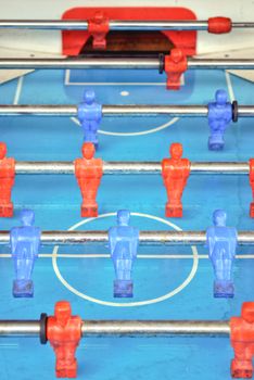 Table football game also known as foosball