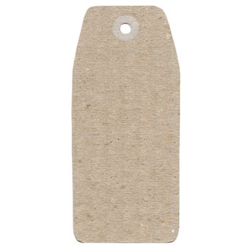 Tag label isolated over a white background