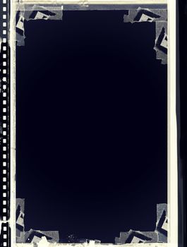 Computer designed highly detailed film frame with space for your text or image. Nice grunge element for your projects. More images like this in my portfolio