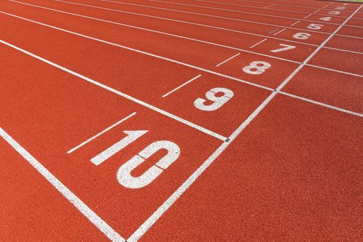 start point on sport field