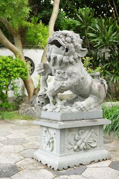 stone lion