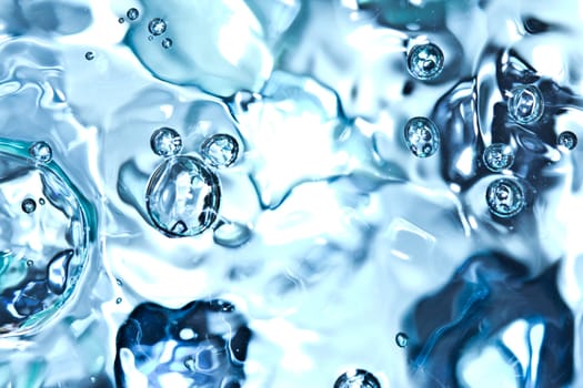 water bubbles formed after splashing water, an abstract background picture