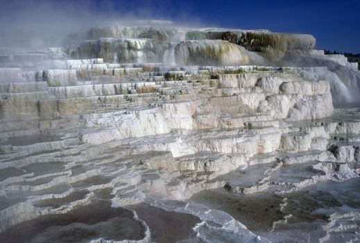 Minerva Terrace, Yellowstone National Park, Wyoming