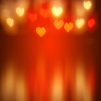 An image of a nice heart lights background