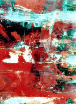 Computer designed high detailed grunge abstract textured background - collage with space for your text. .All brushes, elements and painting used are created by me and from my work