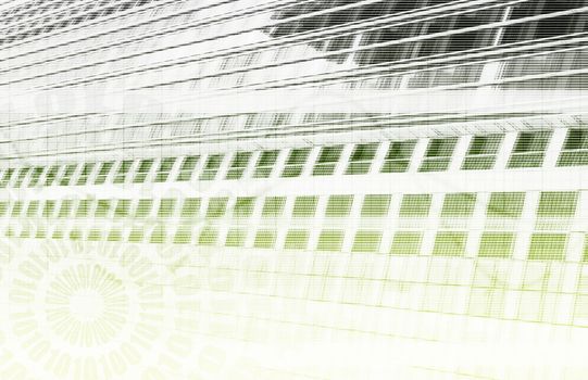 Technology Abstract World Background as Clip Art