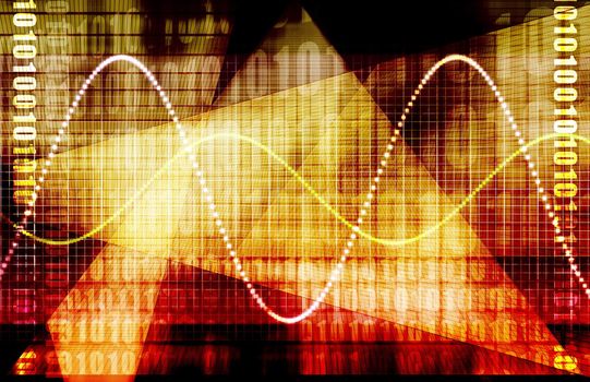World Market Financial Research As Abstract Art