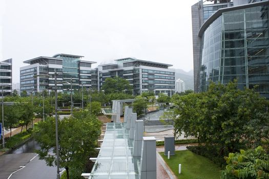 hong kong modern building at daytime