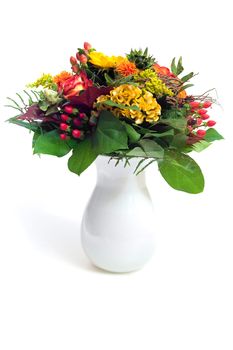 Beautiful bouquet in a vase