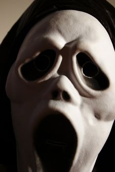 Masked killer. Horror and Halloween photo