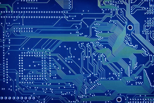 Close up of Computer Circuit Board