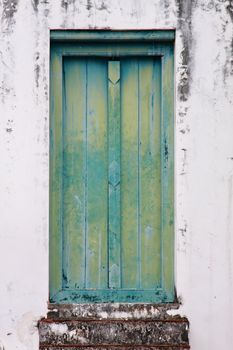 A Old Style Door in Thailand