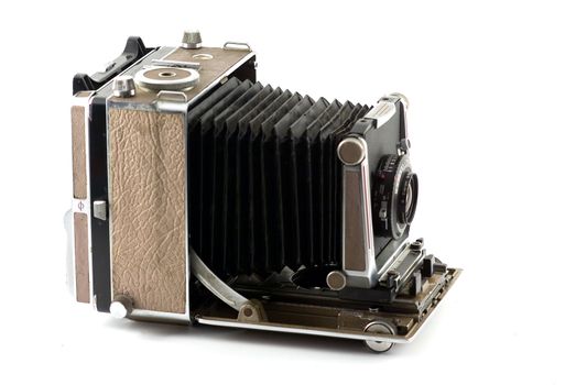 old flatbed view camera