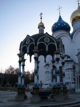 Temple; a chapel, church