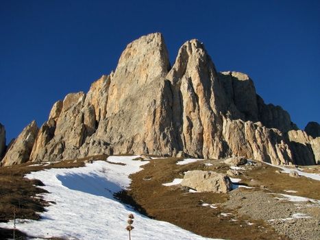 Ridge; rocks; a relief; a landscape