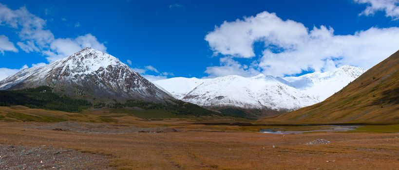 Altai mountains. Beautiful highland landscape. Russia. Siberia