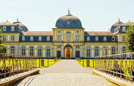 Castle Poppelsdorf, completed in 1753 by Clemens August, in the center of Bonn, Germany