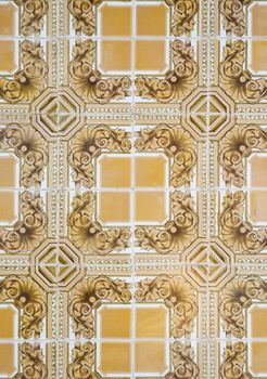 Ornamental old typical tiles from Portugal.