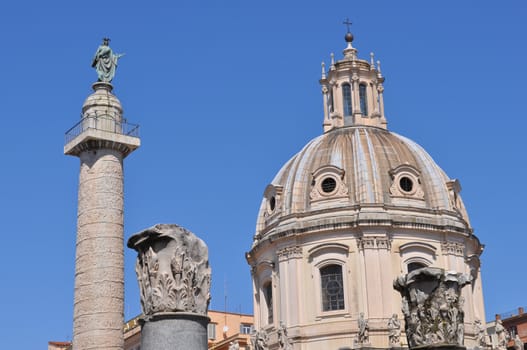 Trajan's Market (Mercati Traianei) in Rome, Italy