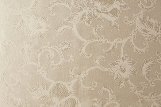 Flat Elegant Silk Floral Cloth Background Image.
