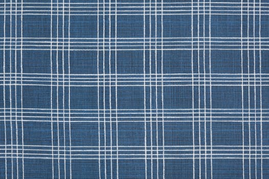 Cotton Blue and White Striped Cloth Background.