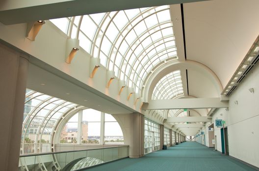 San Diego Convention Center Building Architectural Abstract.