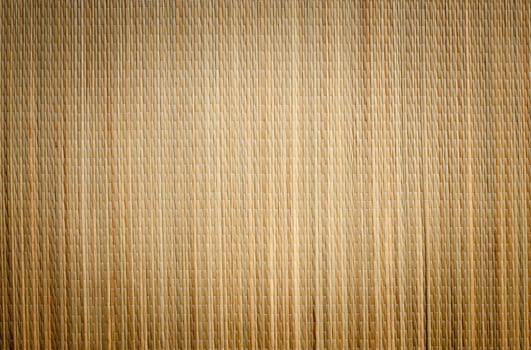 Bamboo Mat Background Image with Vignette Ready for Your Own Text.