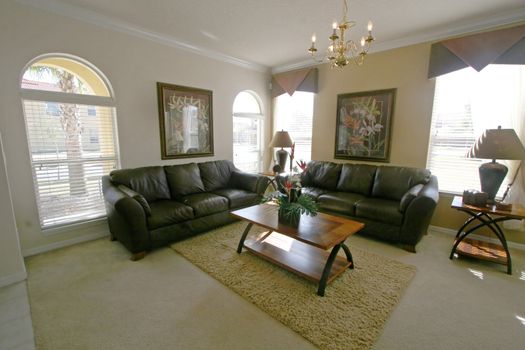 An Interior Sitting Room of a Home