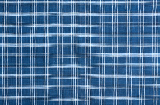 Cotton Blue and White Striped Cloth Background.