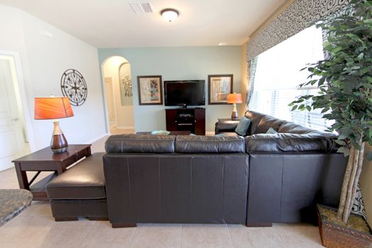 An Interior Living Room of a Home