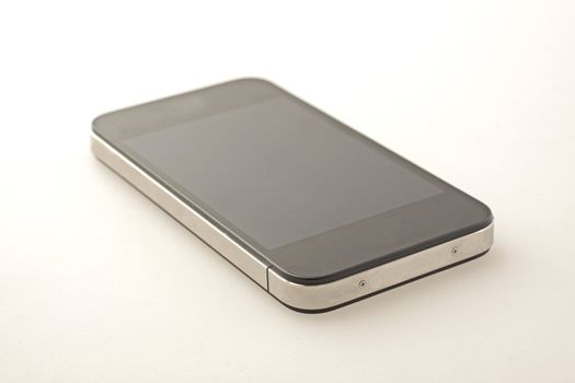 Last generation black and metal smart phone